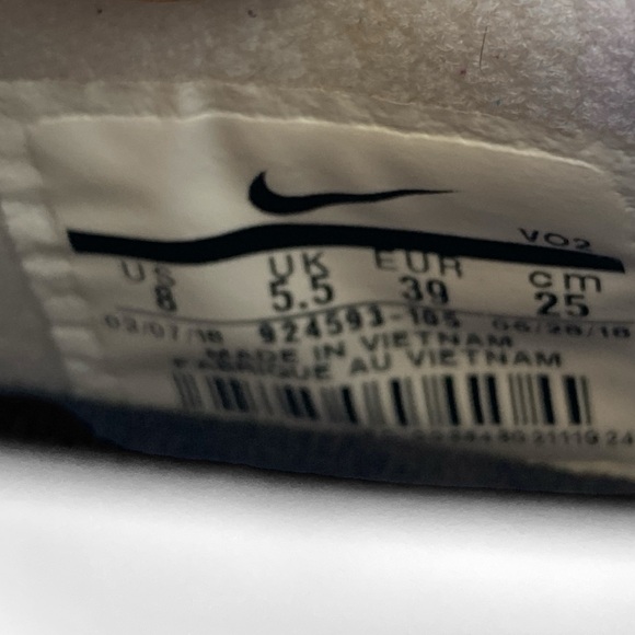 NIKE METCON 4 Trainers Low Top White Lace Up Women’s Size 8 - Picture 9 of 11